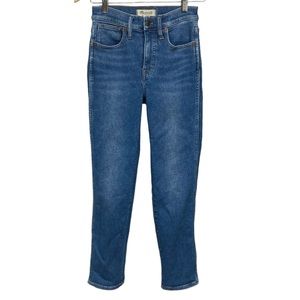 Madewell Jeans 23 Blue Stovepipe